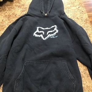 Dark blue Fox Rider sweatshirt